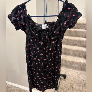 Princess Polly Off the Shoulder Floral Dress